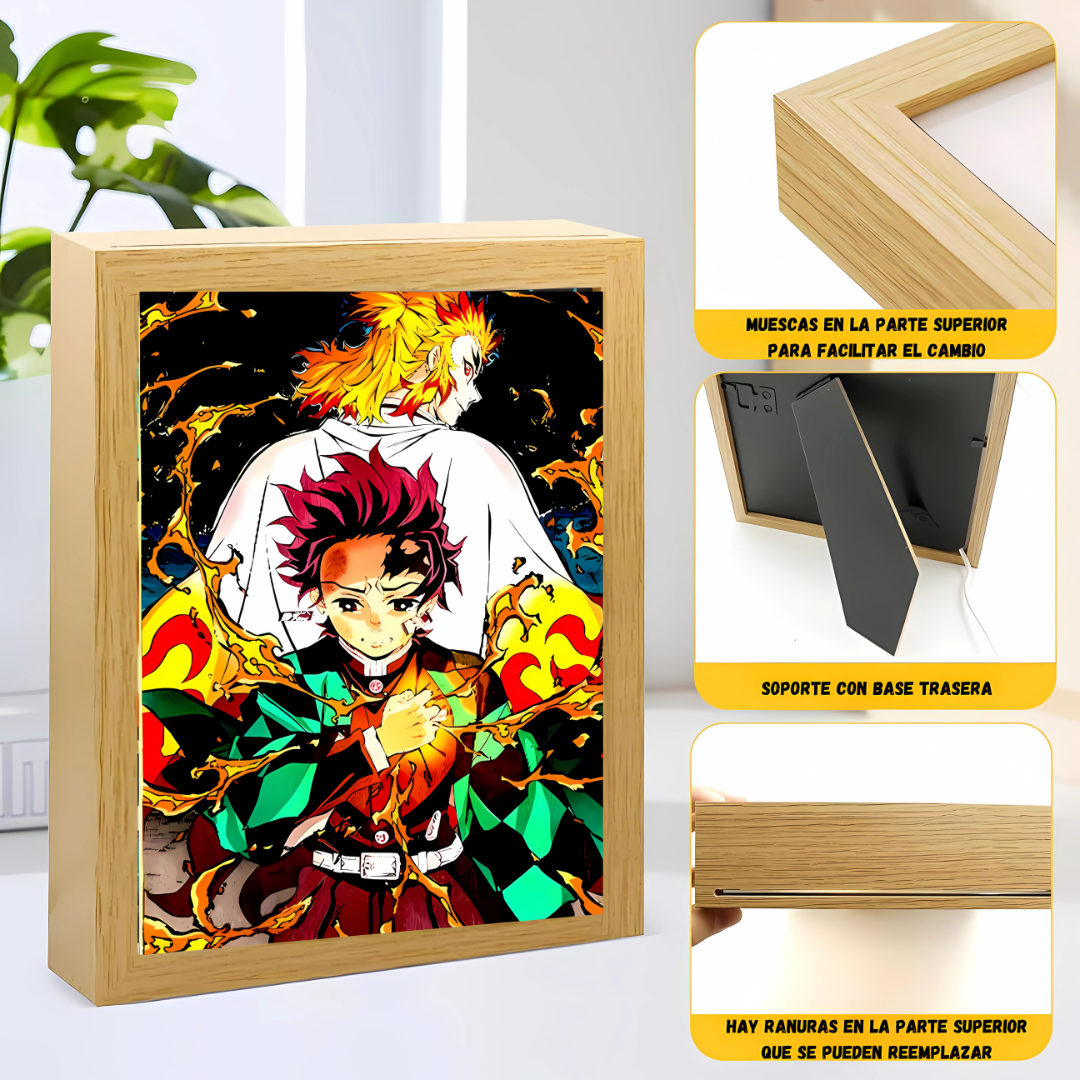 Cuadro Led de Tanjiro